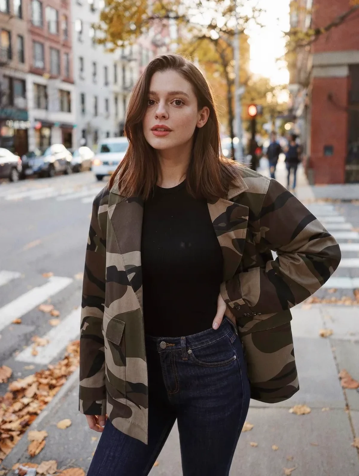 Camo Jacket With Black Tops: The Four-Color Rule That Stops the Clash