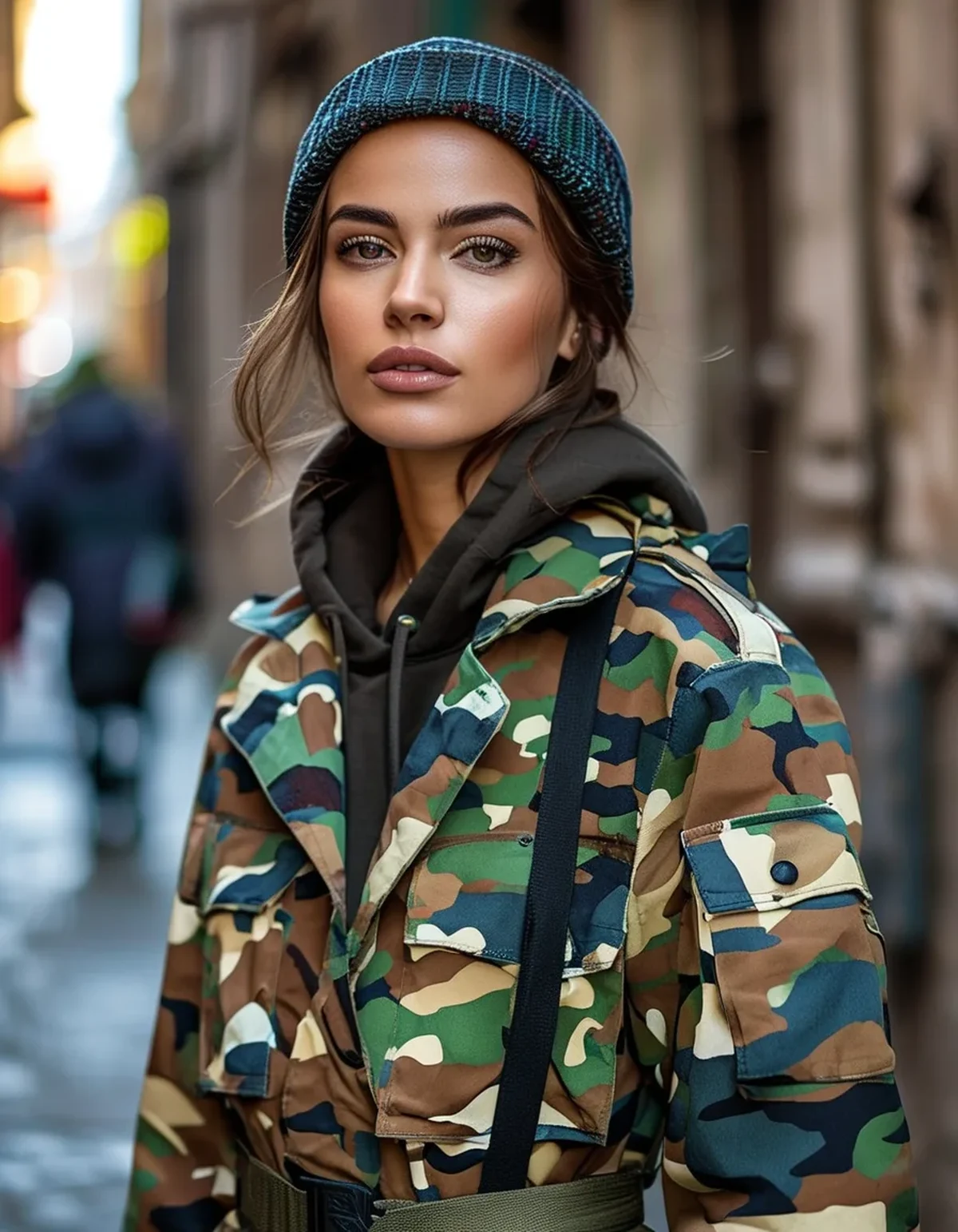The Camo Jacket: One Layer, Infinite Outfits — Styling the Statement Piece