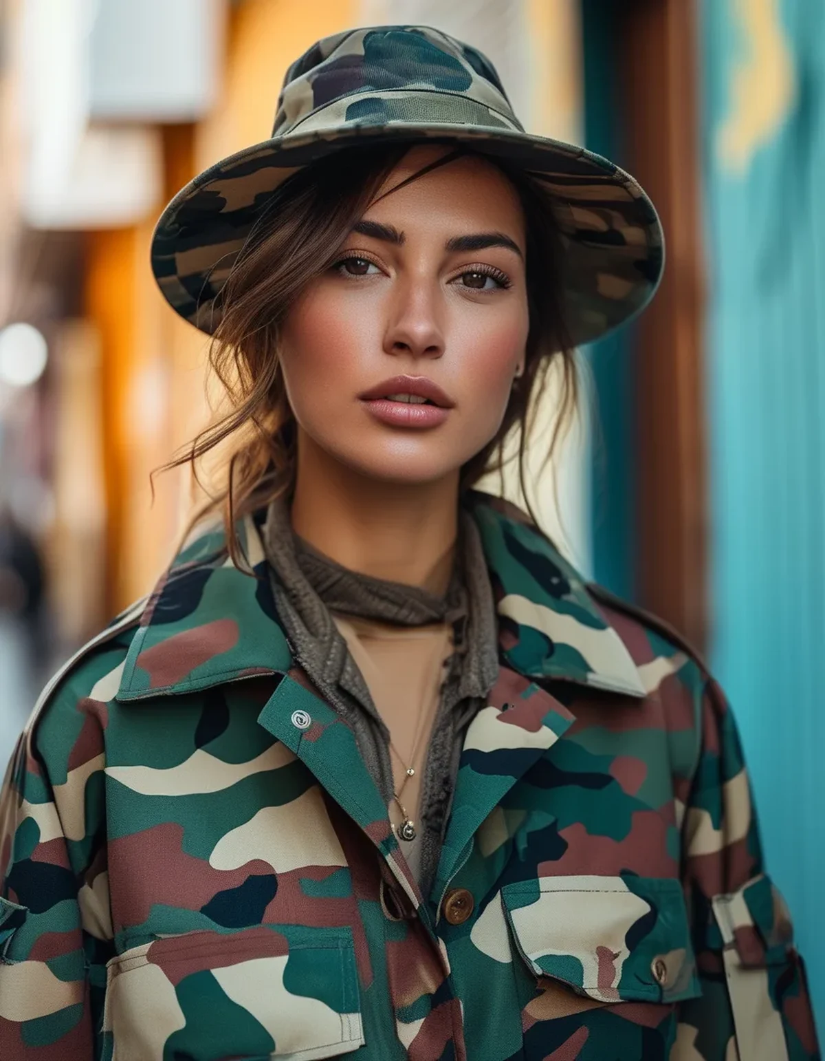 The Camo Jacket: One Layer, Infinite Outfits — Styling the Statement Piece