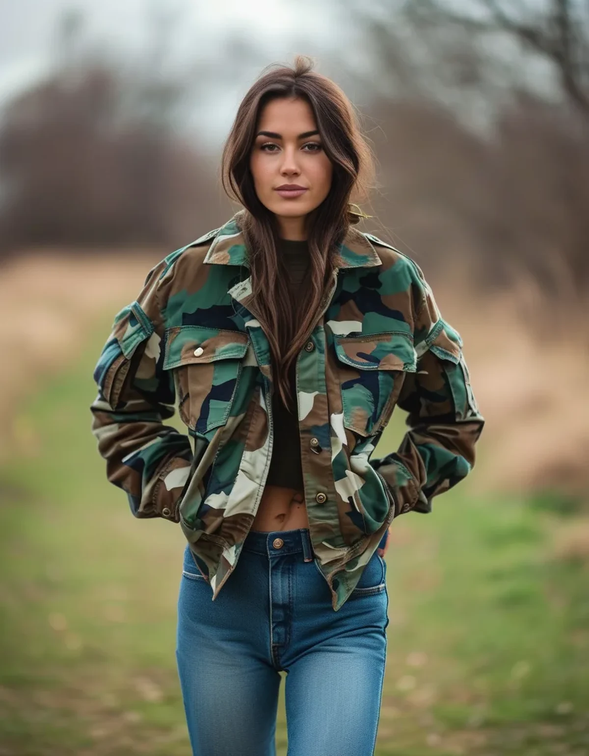 The Camo-on-Denim Combo Nobody Tells You Is Easier Than It Looks