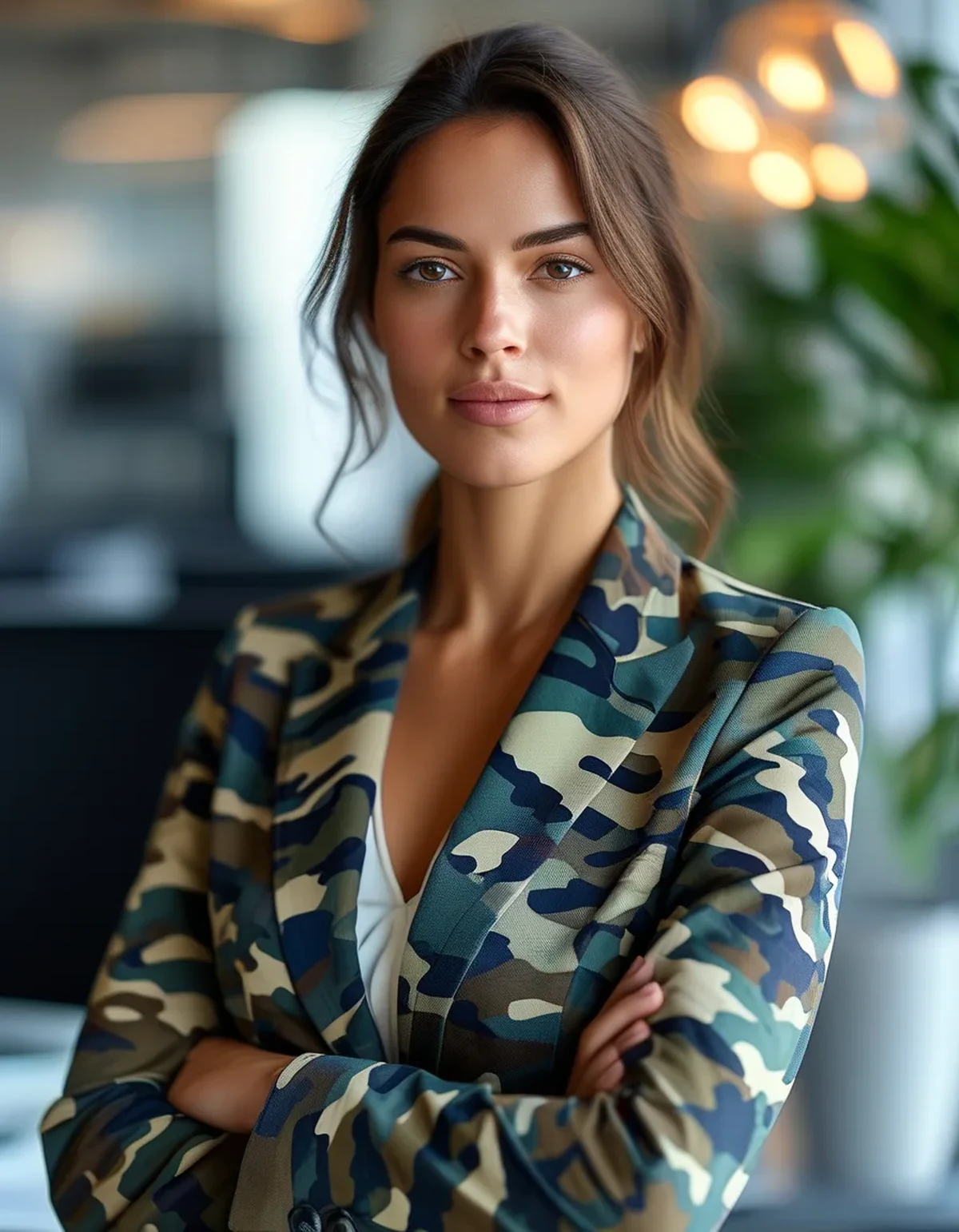 How to Wear Camo Print to the Office Without It Reading Too Casual