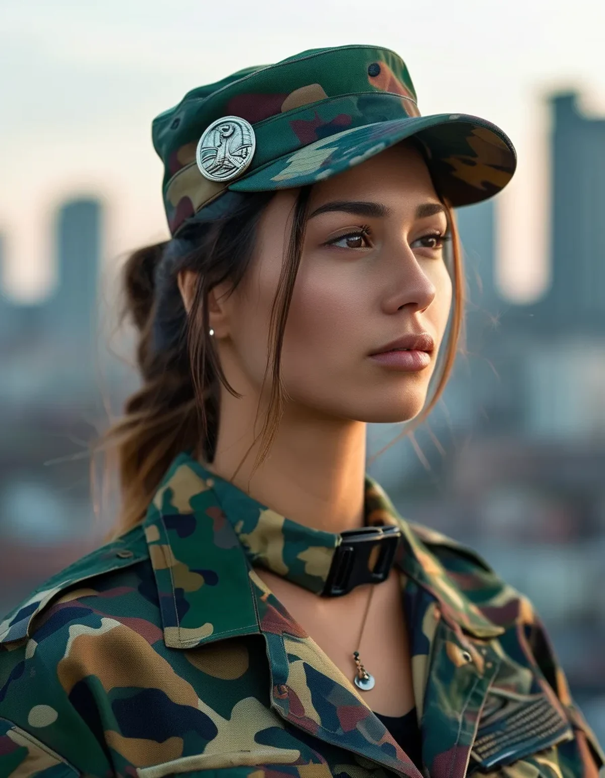 Can You Actually Mix Camo Print With Metallics, or Does It Always Clash?