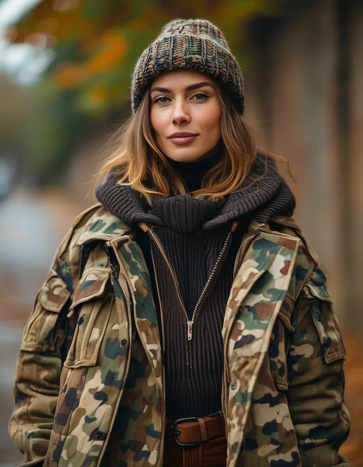 Camo Print Meets Autumn Texture: The Pairings That Work