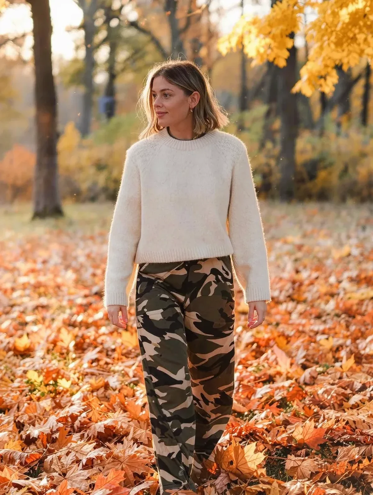 Why Does Camo Print Look Completely Different in Fall Than It Did All Summer?